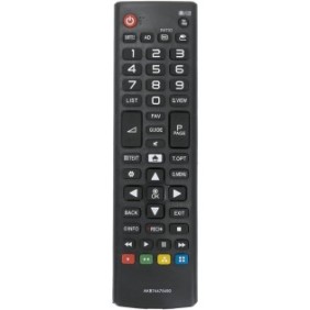 Telecomando per LG Smart TV AKB74475490, Universale, x-remote, Nero