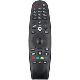 Telecomando magico per Smart TV LG AN-MR600, x-remote, funzione vocale, mouse, puntatore, Nero