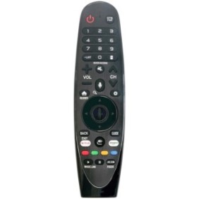 Telecomando magico per Smart TV LG AN-MR650A, x-remote, funzione vocale, mouse, puntatori, Netflix, Amazon Prime, Nero