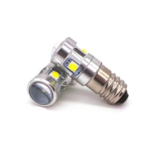 Set di 2 lampadine motoLEDy LED E10 10-30V 500lm