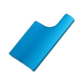 Clip di bloccaggio per custodia subacquea Gopro Hero 3+ Hero 4 CNC alluminio blu senza molla
