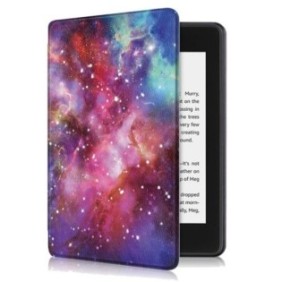 Cover Kindle, compatibile con Amazon Kindle 11, 2022, con maniglia, modello Galaxy