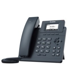 Telefono VoIP Yealink SIP-T30, 2x RJ45 100Mbps, schermo LCD, HD Voice, supporto YDMP/YMCS, Grigio Classico