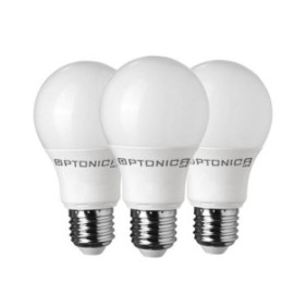 Set di 3 lampadine LED OptonicaLED, 18W (113W), E27, (4500K), 1700lm, luce neutra