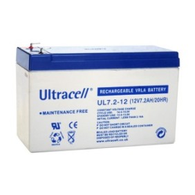 Batteria UPS Ultracell UL7.2-12, 12 V, 7,2 Ah