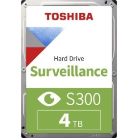 Monitor per disco rigido, Toshiba, S300 - 4TB - SATA, multicolore