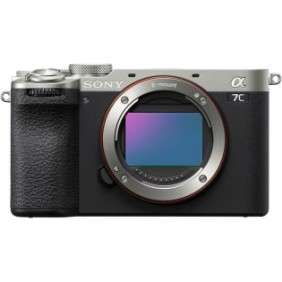 Fotocamera mirrorless Sony Alpha A7C II, 33MP, Full-Frame, Ibrida, 4K, Corpo, Argento