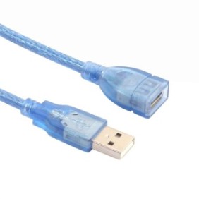 Cavo prolunga elSales ELS-PU10 USB maschio - USB femmina, lunghezza 10 metri, blu