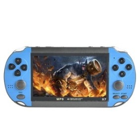 Console di gioco X7, 4,3'', 8G, blu