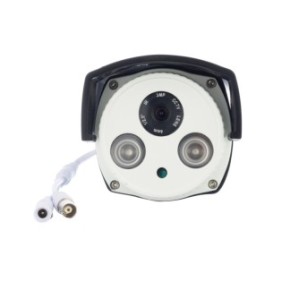 Telecamera di sorveglianza CCTV AHD, 4 mm, 1,3 MP, IR, L&Z 915, Bianco
