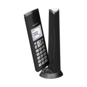 Telefono Dect Panasonic KX-TGK210FXB, ID chiamante, nero