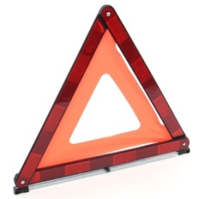 Triangolo riflettente iMKⓇ plastica, rosso, AN