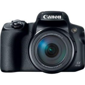 Fotocamera digitale Canon Powershot SX70HS, 20,3 MP, 4K, nera