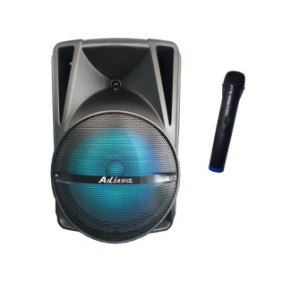 Altoparlante attivo Troller Speaker 30 cm, 100 Watt, 1 microfono wireless, chiavetta USB, scheda, radio, Bluetooth