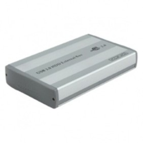 Custodia protettiva per HDD, LogiLink, SATA, USB 3.0, 2.5", argento