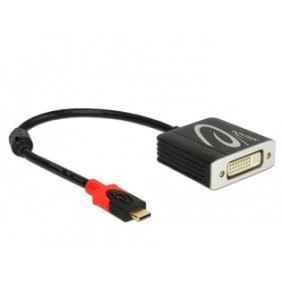 Adattatore da USB-C a DVI (modalità DP Alt) 4K 30 Hz TM, Delock 61213