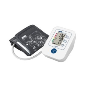 Misuratore di pressione sanguigna E medico UA611, clinicamente validato, 0-299 mmHg, completamente automatico, tecnologia logistica fuzzy, bianco