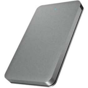 Custodia protettiva per disco rigido esterno, IcyBox, SATA USB 3.1 Type/C, 2.5", grigio scuro