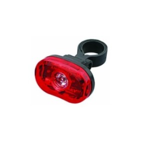 Luce stop per bicicletta, con LED centrale, rossa, YTGT-0317