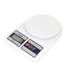 Bilancia da cucina digitale, ProCart, portata 5 kg, funzione TARA, g/oz, precisione 1 g, bianco