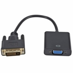Adattatore convertitore DVI-D (24+1 digitale) - VGA (analogico)