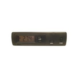 Termometro digitale per interni ed esterni, qualità ultra, nero