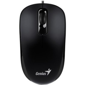 Mouse ottico Genius DX-110, 1000 DPI, USB, nero