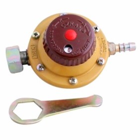 Orologio a bombola di gas regolabile con regolatore di pressione in 10 livelli di pressione