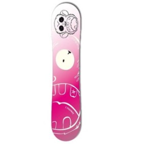 Snowboard per bambini, Junior Monkey, Rosa, 129 cm