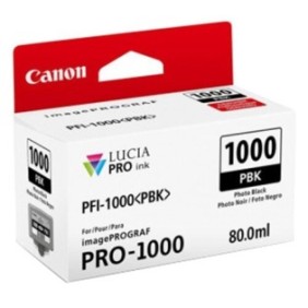 Cartuccia d'inchiostro Lucia Pro PFI-1000 PhotoBlack per imagePROGRAF PRO-1000
