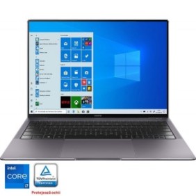 Laptop ultraportatile Matebook X Pro con processori Intel® Core™ i7-1165G7 fino a 4,70 GHz, 13,9", 3K, 3:2, 16 GB, SSD sì 512 GB, grafica Intel® Iris® Xe, Windows 10 Pro, Grigio
