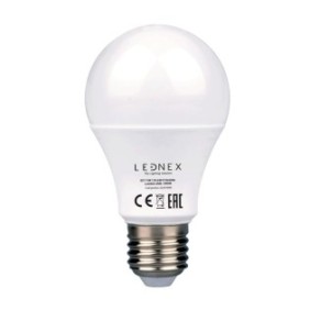 Lampadina LED Lednex forma classica, E27, 7W, 560 lumen, 20000 ore, luce calda, ideale per la camera da letto