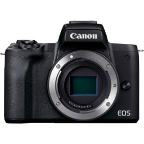 Fotocamera mirrorless Canon EOS M50 Mark II, 24.1, 4k, Wi-Fi, Nero, Corpo