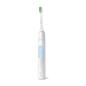 Sonic spazzolino ProtectiveClean Technology Philips, 3 modalità di utilizzo, custodia da trasporto, BrushSync, tecnologia Gum Care, impugnatura vibrante, voltaggio 110 - 240 V, bianco