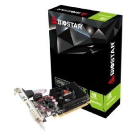 Scheda video BIOSTAR GeForce 210, 1GB, GDDR3, 64 bit, DVI-I, D-Sub, HDMI