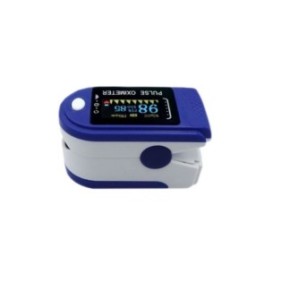 Pulsossimetro professionale Yongkang ProfLine, Indica il livello di saturazione di ossigeno nel sangue e le pulsazioni, Batterie Varta incluse nella confezione