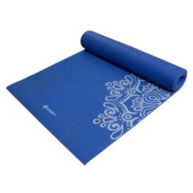 Tappetino specifico per yoga e fitness, 170 x 60 cm, PVC, Blu