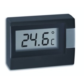 Termometro digitale TFA, -10°/+60°C, Nero