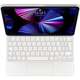 Apple Magic Keyboard per iPad Pro 11" (3°) e iPad Air (4°), Layout INT EN, Bianco