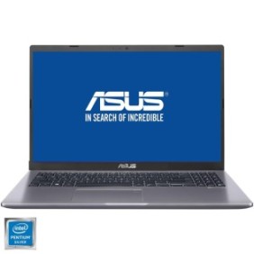 Laptop ASUS X509MA con processori Intel Pentium Silver N5030, 15.6", HD, 4 GB, SSD sì 256 GB, grafica Intel UHD 605, senza sistema operativo, grigio ardesia