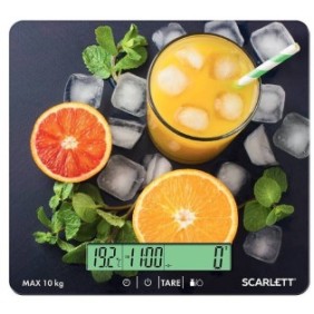 Bilancia da cucina, Scarlett, Digitale, Peso massimo 10 kg, Multicolor