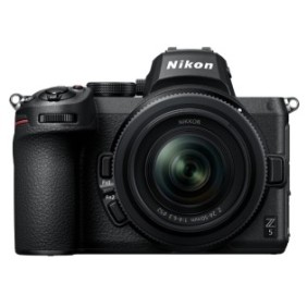Fotocamera mirrorless Nikon Z5, full-frame, 24,5 MP, 4K, Wi-Fi + obiettivo 24-50 mm, nera
