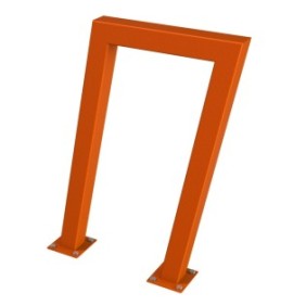 Portabiciclette con 1 slot - modello 4991-1, arancione, 8x53x42 cm