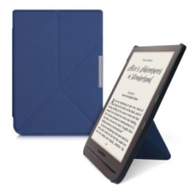 Cover per PocketBook InkPad 3/InkPad 3 Pro, Ecopelle, Blu, 44761.17
