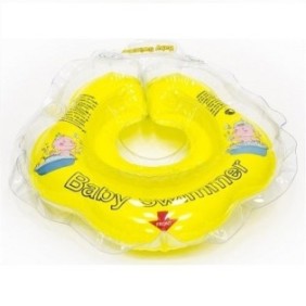 Collare per neonati Babyswimmer Giallo 0-24 mesi