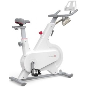 Bicicletta da spinning intelligente Yesoul M1, resistenza magnetica, peso massimo utente 100 kg, bianco