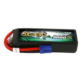 Batteria LiPo Gens Ace Bashing 5000mAh 14.8V 4S1P 60C EC5