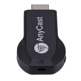 Lettore multimediale in streaming Techstar® Anycast V2.0, Full HD, 1080P, Wireless, HDMI, AirPlay, DLNA, Miracast