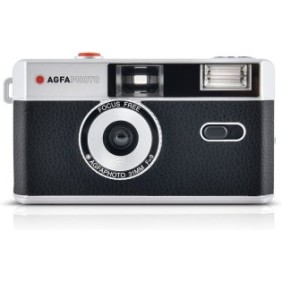 Fotocamera compatta AgfaPhoto per pellicola biltz incorporata da 35 mm (135), nera