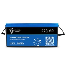 Accumulatori, Ultimatron France, LiFePO4, Smart Bluetooth, 12 V, 200 Ah